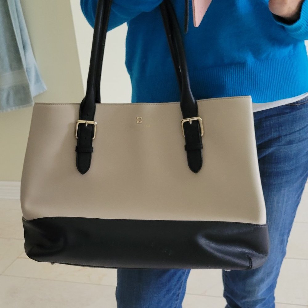 Kate Spade Colorblock Leather Tote